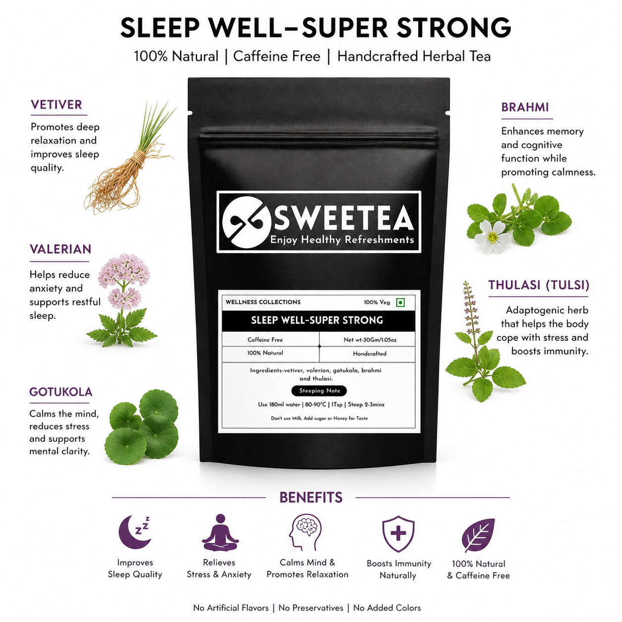 Sweetea sleep well super strong
