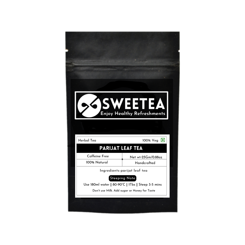 parijat leaf tea, parijat, parijatha thenir, thenir, sweetea, sweetea.in