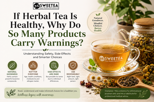 Herbal teas contain natural bioactive compounds that can support wellness, but responsible use and individual health considerations are important. Learn why quality herbal teas include safety guidance.