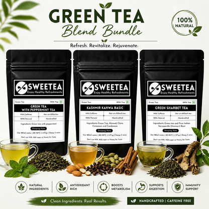 Bundle Of Green Tea Blends