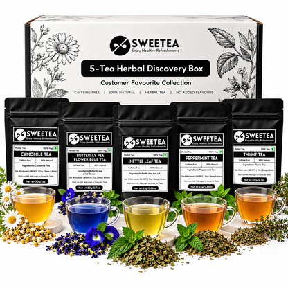 5-Tea Herbal Discovery Box – Customer Favourite Collection
