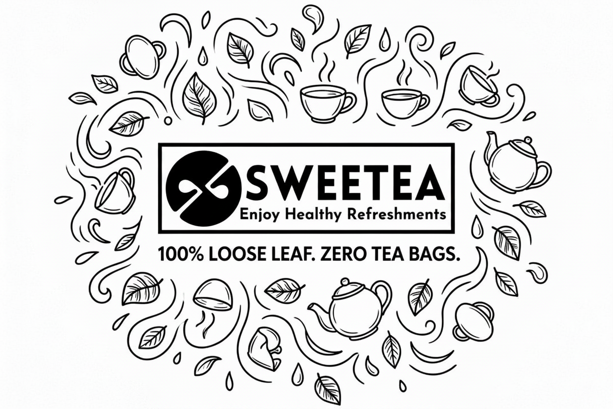 Sweetea 100% loose leaf tea, No tea bags