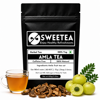 Sweetea Amla Tea made from dried Indian gooseberry