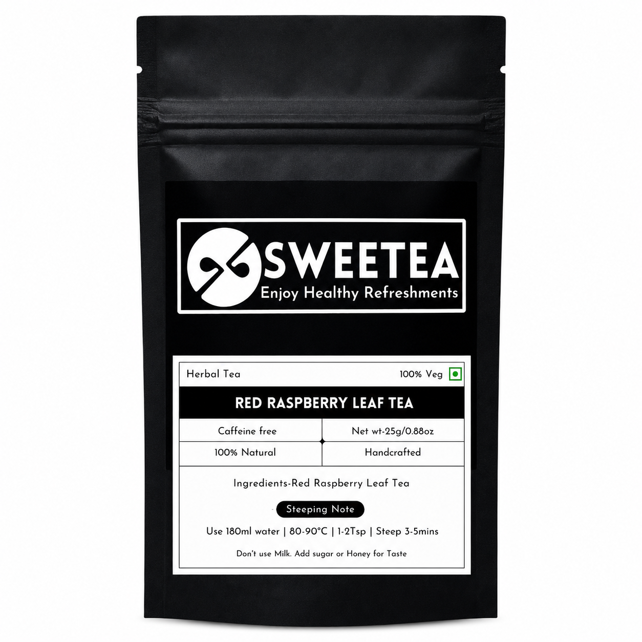 Red Raspberry Leaf Tea by Sweetea | Natural Herbal Wellness Tea