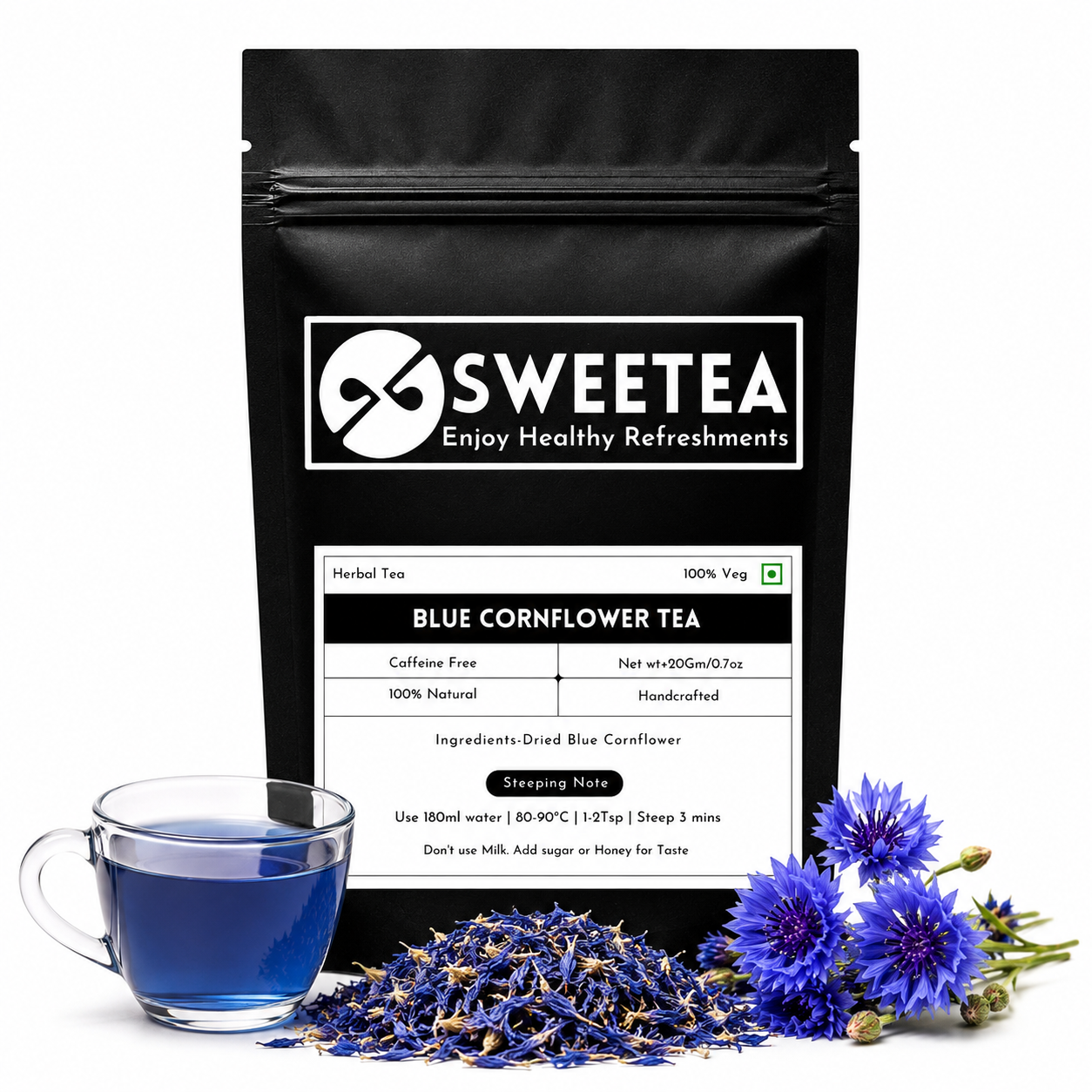 Blue Cornflower Tea