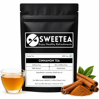 Premium loose Cinnamon Tea made from carefully selected indian cinnamon bark.
