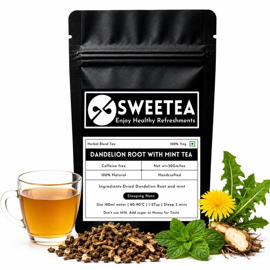 Dandelion Root with mint Tea