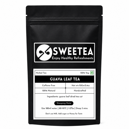 Premium loose Guava Leaf Tea made from carefully selected Psidium guajava leaves