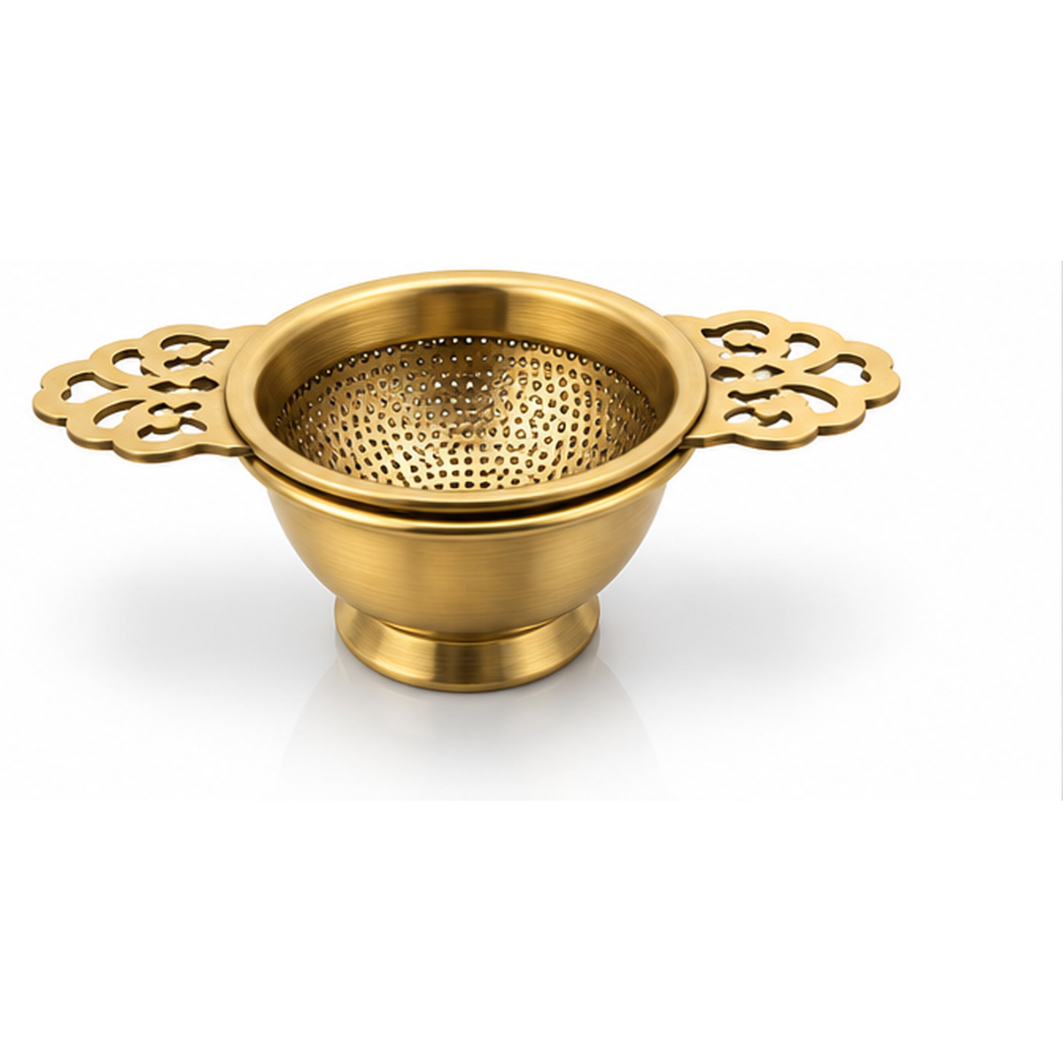 Brass Small Bowl Tea Strainer