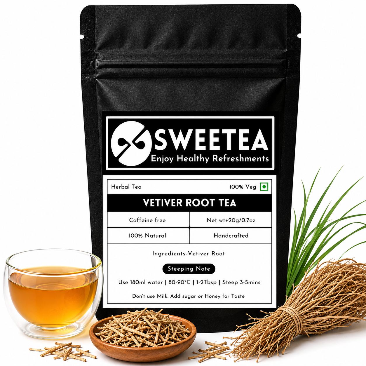 Vetiver Root Tea
